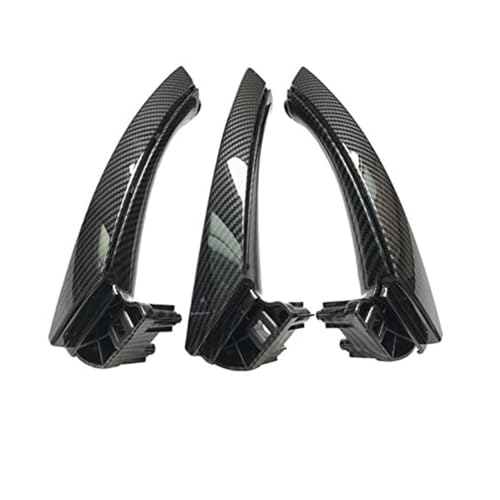 BEYEPZNZCK Auto Innengriffabdeckung Innentürgriff Für 3er E90-E92 316i-328i vorne hinten links rechts Innentürgriff Für Beifahrertür kompletter Satz(Rhd Carbon Set) von BEYEPZNZCK