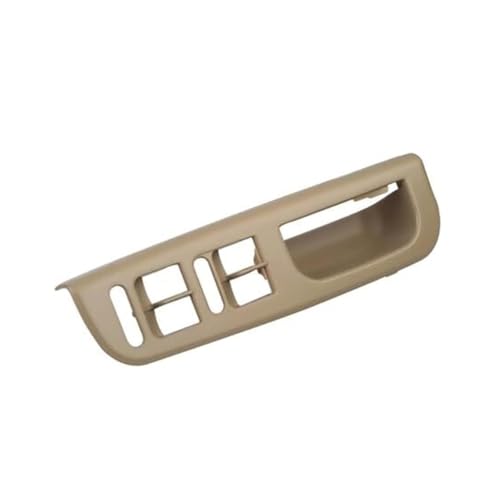 BEYEPZNZCK Auto Innengriffabdeckung Innentürgriff Und Magnet-Innenverkleidung Für Vw Für Passat B5, Für Golf 4/Mk4, Für Jetta, Für Bora Mit Blende Des Fensterschalter-Bedienfelds(Beige Left) von BEYEPZNZCK