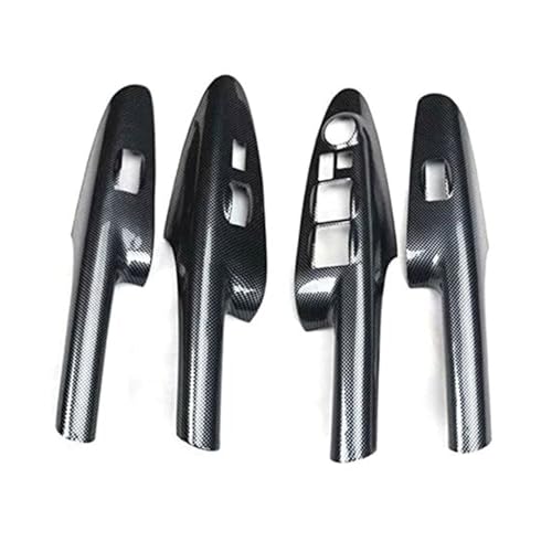 BEYEPZNZCK Auto Innengriffabdeckung Innentürgriffe & Dekoration Abdeckung Rahmen Trim Für Hyundai Für Tucson 2006-2013 LHD Auto(‎A Type) von BEYEPZNZCK