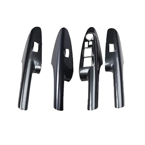 BEYEPZNZCK Auto Innengriffabdeckung Innentürgriffe & Dekoration Abdeckung Rahmen Trim Für Hyundai Für Tucson 2006-2013 LHD Auto(‎C Type) von BEYEPZNZCK