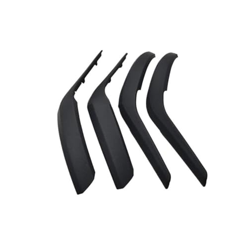 BEYEPZNZCK Auto Innengriffabdeckung Innentürgriffsatz Für X1 E84 2010-2016 Autoinnenraum Armlehnenverkleidung Pull Trim Cover(Black 4pcs) von BEYEPZNZCK