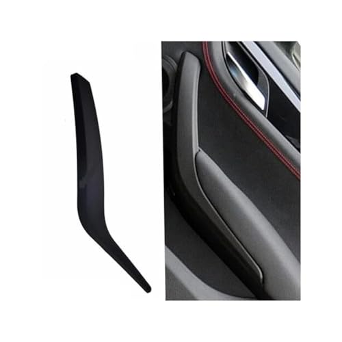 BEYEPZNZCK Auto Innengriffabdeckung Innentürgriffsatz Für X1 E84 2010-2016 Autoinnenraum Armlehnenverkleidung Pull Trim Cover(Black Right) von BEYEPZNZCK