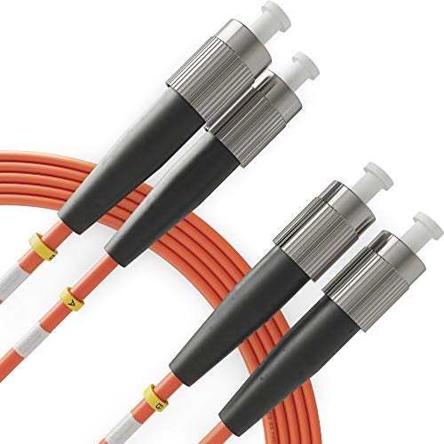 BEYONDTECH LWL Patchkabel FC FC OM2 - Glasfaser Multimode Duplex (10 Meter) UPC/UPC - 50/125 (LSZH) von BEYONDTECH