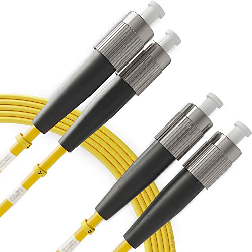 BEYONDTECH LWL Patchkabel FC FC OS1 - Glasfaser Singlemode Duplex (3 Meter) UPC/UPC - 9/125 (LSZH) von BEYONDTECH