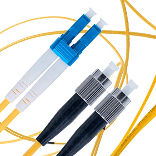 BEYONDTECH LWL Patchkabel LC FC OS2 - Glasfaser Singlemode Duplex (1 Meter) UPC/UPC - 9/125 (LSZH) von BEYONDTECH