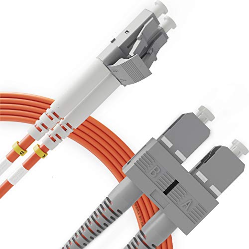 BEYONDTECH LWL Patchkabel LC SC OM2 - Glasfaser Multimode Duplex (8 Meter) UPC/UPC - 50/125 (LSZH) von BEYONDTECH
