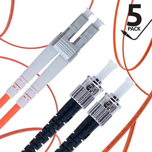 BEYONDTECH LWL Patchkabel LC ST OM2 - Glasfaser Multimode Duplex (3 Meter) UPC/UPC - 50/125 (LSZH) von BEYONDTECH