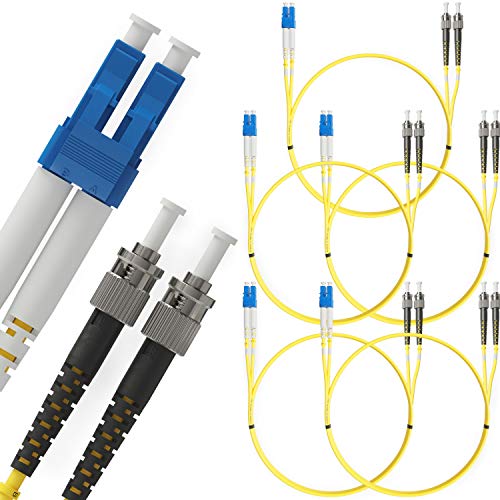 BEYONDTECH LWL Patchkabel LC ST OS1 - Glasfaser Singlemode Duplex (3 Meter) UPC/UPC - 9/125 (LSZH) von BEYONDTECH
