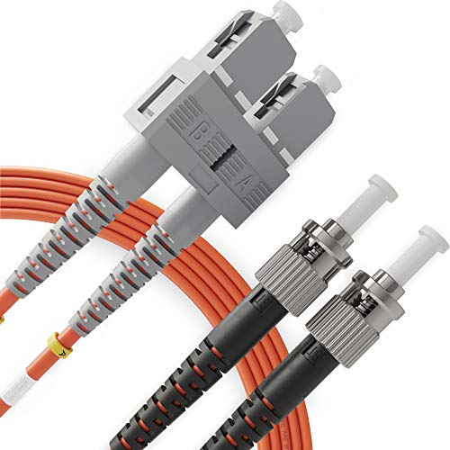 BEYONDTECH LWL Patchkabel SC ST OM2 - Glasfaser Multimode Duplex (30 Meter) UPC/UPC - 50/125 (LSZH) von BEYONDTECH