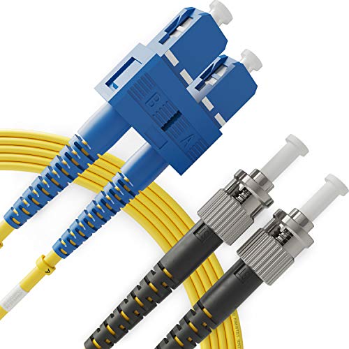 BEYONDTECH LWL Patchkabel SC ST OS1 - Glasfaser Singlemode Duplex (1 Meter) UPC/UPC - 9/125 (LSZH) von BEYONDTECH