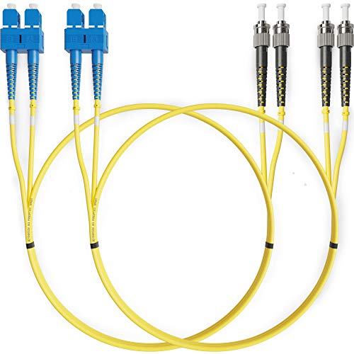 BEYONDTECH LWL Patchkabel SC ST OS1 - Glasfaser Singlemode Duplex (2 Meter) UPC/UPC - 9/125 (LSZH) von BEYONDTECH