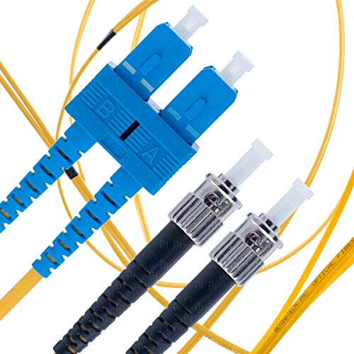 BEYONDTECH LWL Patchkabel SC ST OS1 - Glasfaser Singlemode Duplex (25 Meter) UPC/UPC - 9/125 (LSZH) von BEYONDTECH