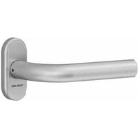 Bezault Sas - Set Vercy AH200 Türdrücker 471L schmale Rosette C8 bezault Edelstahl gebürstet - 204808 von BEZAULT