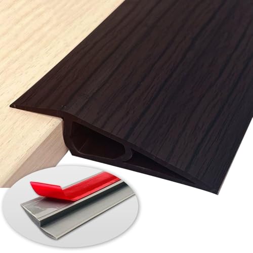 Bodenübergangsstreifen, Gummischwelle, 39-Zoll-Teppich, selbstklebende Abdeckung for Rampenhöhe 15 mm 20(Black,H 20mm) von BEZEOVDWJ