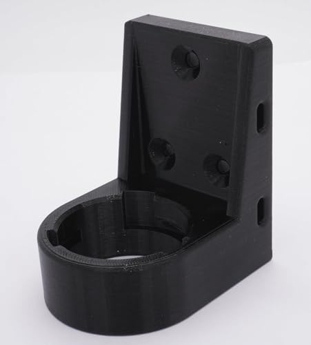 Beacon Wandhalterung Adapter für ECOVACS ® GOAT G1 Mähroboter – Flexibel und vielseitig anbringbar! -Schwarz von BF3D Solution