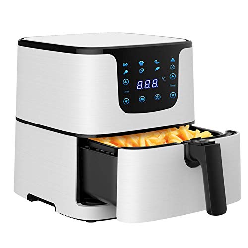 Digital Electric Air Fryer, Frying, Roasting, Backen, Crisping und Reheating for Healthier Faster Cooking, Large Kitchen Oven Cooker with LED, Auto Off, Nonstick Fryers LCD Screen von BFDUABDHHBFAE