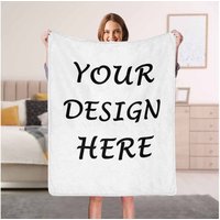 Personalisierte Foto Collage Decke Personalisierter Fleece Überwurf, Wohnkultur Geschenk von BFFGIFTSStoreCrafts