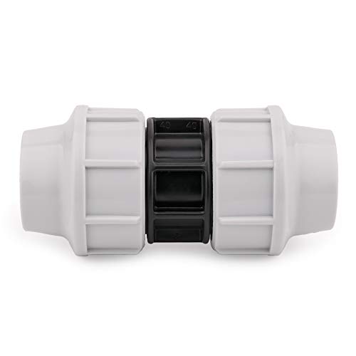 MDPE PE WASSERROHR KUNSTSTOFFKOMPRESSION REDUZIERER/FITTING/MUFF/WEIBLICHER ADAPTER (40 mm x 40 mm) von BFG