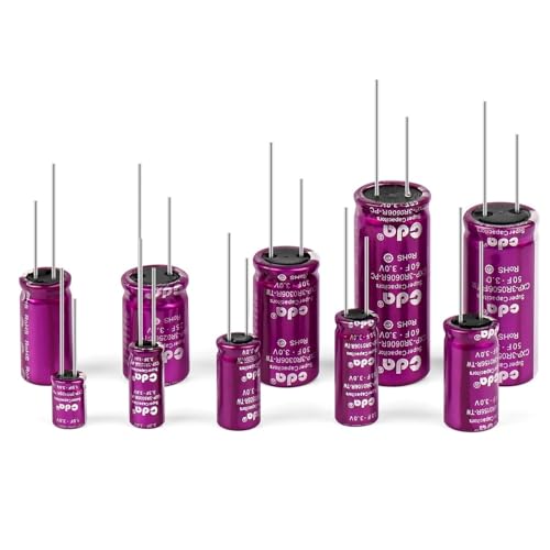 3V Taiwan 1F/3,3F/10F/20/25F/60F Fahrzeug Reise Daten Recorder Lithium Reserve power Kondensator R-Typ 5Pcs(3.0V5.0F 10x20mm) von BFIGTKHM