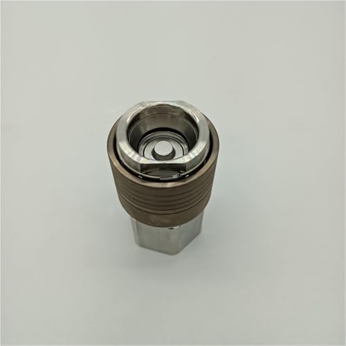 Edelstahl-Stecker und Buchse mit Rückschlagventil KKA KKA8P KKA8S KKA8P-06F/10F/12F Innengewinde 5 Stück(KKA8P-06F) von BFIGTKHM