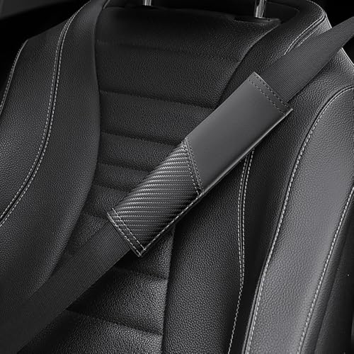 2 Stück Sicherheitsgurt Gurtpolster Auto für BMW Z4 Z4M E85 E86 E89 G29 E52 20i 30i M40i Langlebige Lederpolster Schulterpolster Abdeckung Sicherheitsgurtbezug Interieur Styling Black von BFJXZA