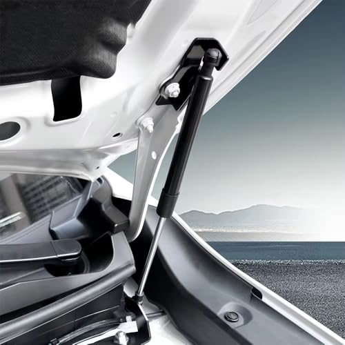 BFJXZA 2 Stück Front Motorhauben Haube Dämpfer für Subaru Crosstrek 2023 2024 Gasfeder Motorhaubendämpfer Lift Unterstützung Schock Motorhaubenlifte Zubehör Black von BFJXZA