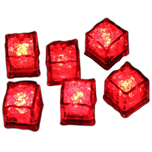 12er-Set LED-Eiswürfelformen für Getränke, Schmuck, Party-Dekorationen, unverzichtbare bunte Barzubehör von BFLKY