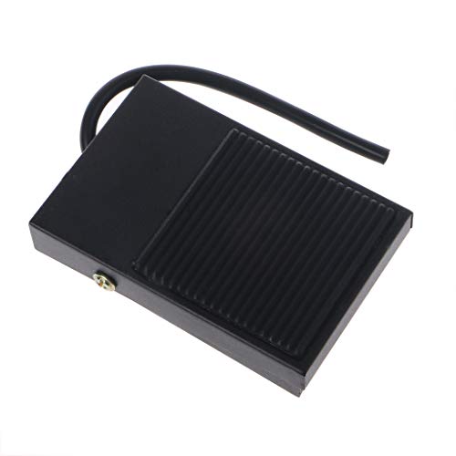 250 V robustes Metall-Fußpedal, elektrisch, rutschfest von BFLKY