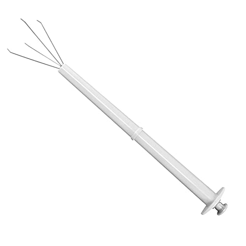 4-Krallen-Picker-Halter, ergonomischer Griff, einfach zu bedienen und zu stützen, Edelstahl von BFLKY