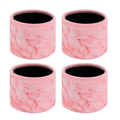 4-teiliges Becherbehälter-Set, Eiscreme-Neoprenhülle, isolierte Pint-Hülsen, rutschfest, Flaschenhüllen von BFLKY
