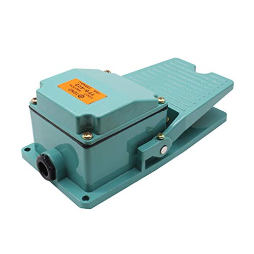 AC250V 15A 1NO 1NC Metall Momentary Pedal Foot Controller Treadle für Holzbearbeitung Maschinensteuerung von BFLKY