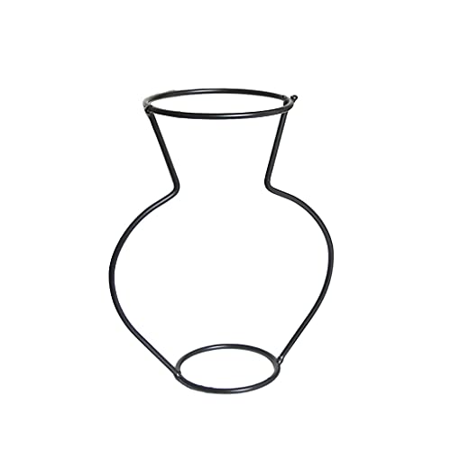 Antike nordische Form Vase Blumenvase Keramik Kleiner Halter Skulptur Vase Blumenarrangement Flasche Wohnzimmer Dekor von BFLKY