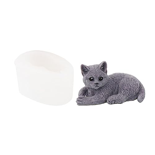 BFLKY 3D-Silikonform für Haustiere, Tiere, Projektherstellung, Zubehör, Haushalt, Kerzen, Gips, Geschenkzubehör von BFLKY