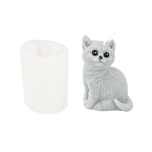 BFLKY 3D-Silikonform für Haustiere, Tiere, Projektherstellung, Zubehör, Haushalt, Kerzen, Gips, Geschenkzubehör von BFLKY