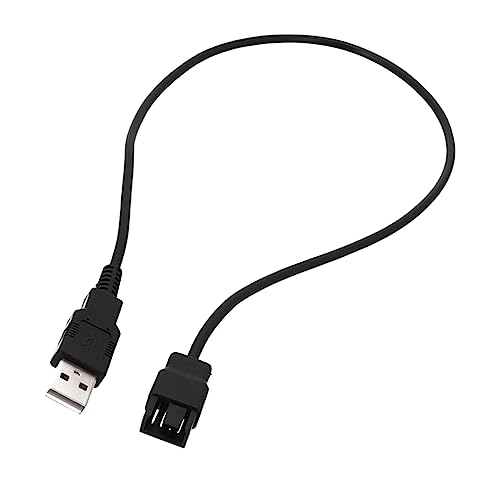 BFLKY 5 V USB 4-poliger Laptop-Lüfter-Stromkabel, USB auf 4-poligen 3-poligen Stecker, Adapterkabel, 30 cm/50/cm100 cm BFLKY 5 V USB 4-poliger Laptop-Lüfter-Stromkabel, USB auf 4-poligen 3-poligen Stecker, Adapterkabel, 30 cm/50/cm100 cm von BFLKY