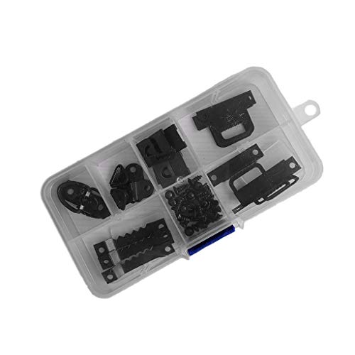 BFLKY 56-teiliges Bilderrahmen-Set zum Aufhängen, robust, gezackte Aufhänger, Hardware von BFLKY