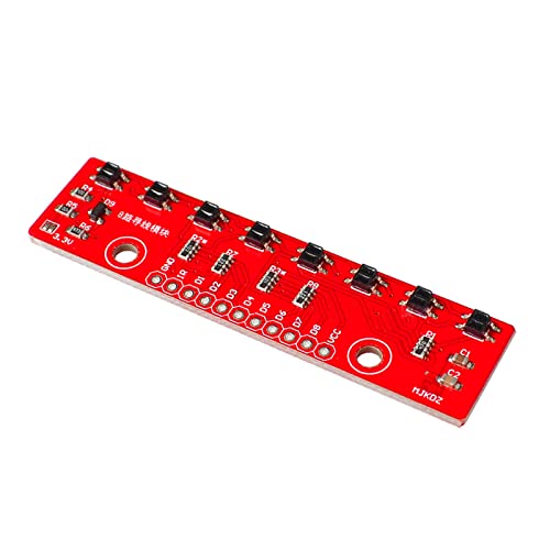 BFLKY 8-Kanal Tracking Infrarot Erkennungssensormodul Für Infrarot Detektor 8-Bit Sensormodul 5V von BFLKY
