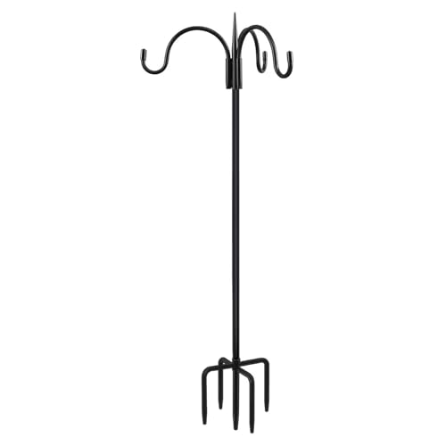 BFLKY Futterständer für Wildvögel mit Haken für Garten und Außenbereich, Vogeltränke, Vogelfutterstation zum Aufhängen von BFLKY