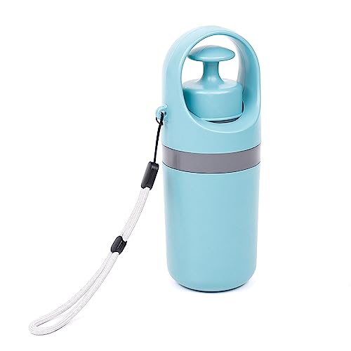 BFLKY Praktischer Haustierkotreiniger für Hunde, zum Befestigen an der Hundeleine, Handkotpflücker, Kotbeutelhalter von BFLKY