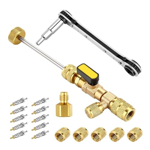 BFLKY R140A Ventile Kerne Entferner und Installateur Set Service Tool Set Metall Reparatur Zubehör von BFLKY