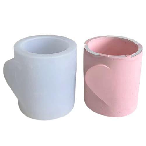 BFLKY Schmuck-Organizer-Form, Aufbewahrungsglas, Epoxid-Formen, Stifthalter, Harz-Glasformen, Silikon-Stift, Bleistift-Behälter von BFLKY