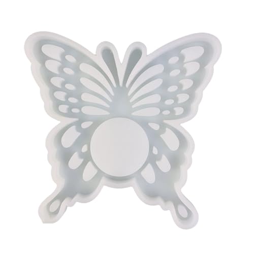 BFLKY Silikonformen Schmetterling Kerzenständer Harze Formen Kerzenhalter Silikonformen Betonguss Form für Kerzen von BFLKY