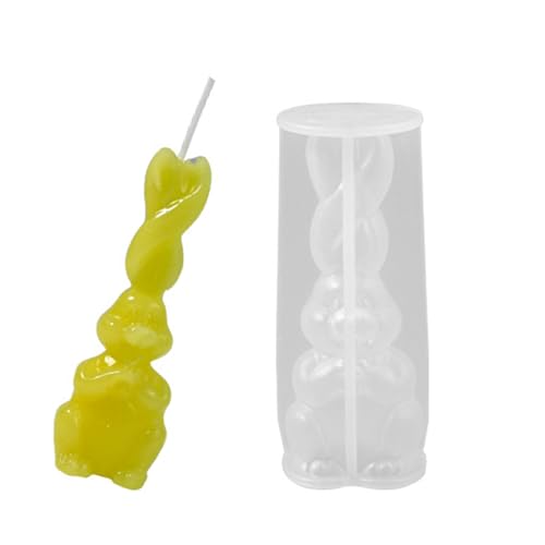 BFLKY Silikonformen mit langen Ohren für Seife, Ostern, Festival, Dekoration, Epoxidharz, Silikonformen von BFLKY