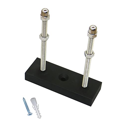 BFLKY Skateboard-Wandhalterung, horizontal, Skateboard-Aufbewahrung, Skateboard-Haken, Aufhänger mit Schrauben für Skateboard-Deck von BFLKY