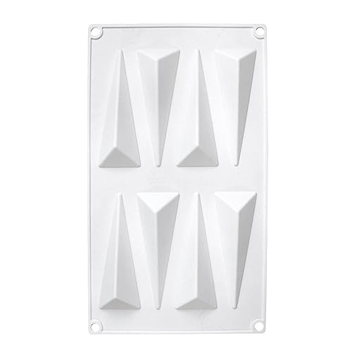 Backform für Dessert Mousse, Silikon, für Kuchen, Fondant, dreieckig, Rautenform, Dessert, Kekse, Backform von BFLKY