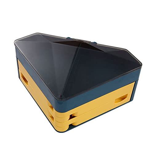 Drehbare 3-lagige Snack-Box, rautenförmig, Trockenobstplatte, Party-Snacks, Servierplatte, Ablagefach Drehbare 3-lagige Snack-Box, rautenförmig, Trockenobstplatte, Party-Snacks, Servierplatte, Ablagefach von BFLKY