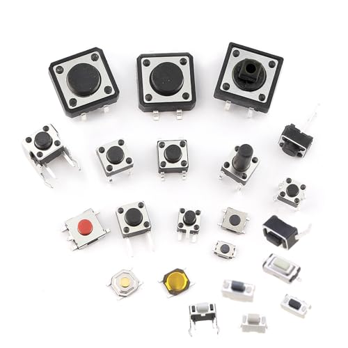 Essentielle 250 Drucktastenschalter, ein Muss für Elektronik- und Massagestühle von BFLKY