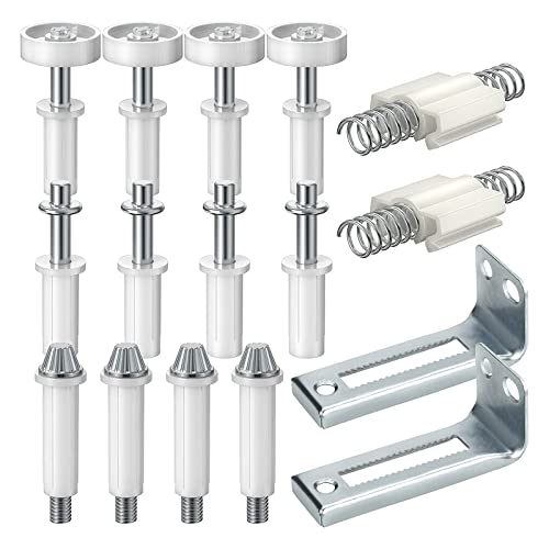 Faltbare Reparatur-Ersatz-Türscharniere aus Edelstahl, oben schwenkbar, Edelstahl-Scharniere von BFLKY
