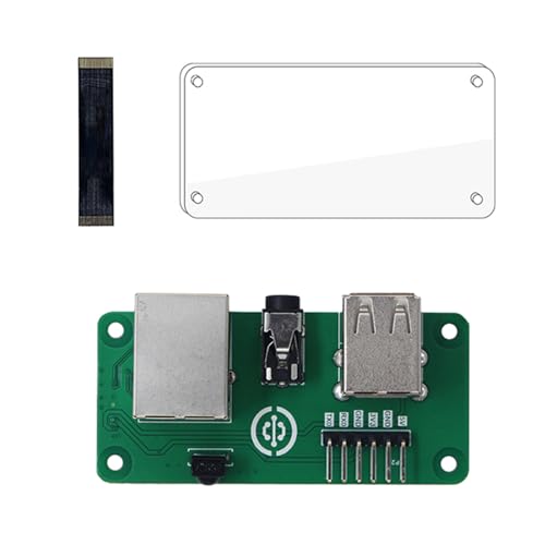 Für ZeroW Extension Board Mit Mehrfachverbindung Ethernet USB2.0x2 3 5 Mm 5V 3 3V Stromausgangsadapter von BFLKY