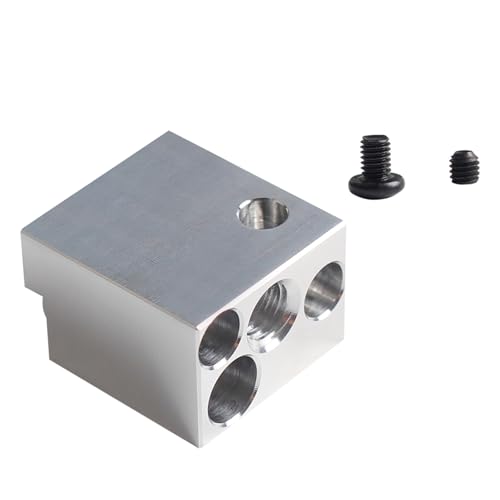 Hochtemperaturbeständiger Hot-End-Heizblock für SV07 Extruder Haltbarkeit Metall Heizblock Metallblock von BFLKY
